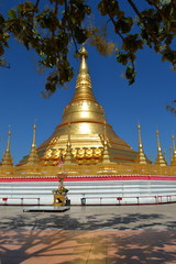 Fototapeta premium Pagoda in Tachileik, Myanmar