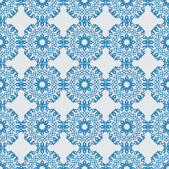 seamless background with a round Oriental elements