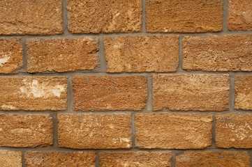 Obraz premium wall with big limestone blocks