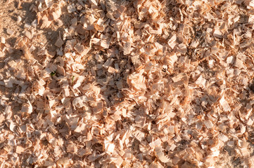 sawdust background