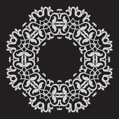 Circular pattern in arabic style