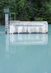 River Water Teal Green Alaska