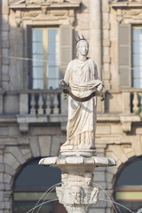 Obraz premium Madonna Verona in Piazza delle Erbe