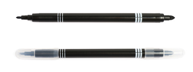 Felt-tip pen marker isolated