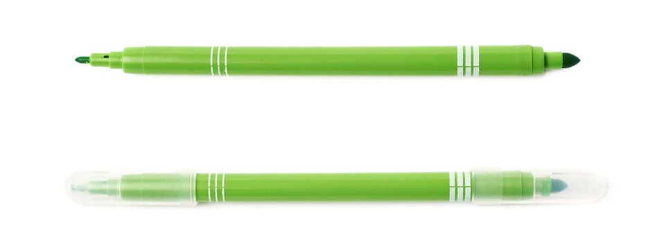 Felt-tip pen marker isolated