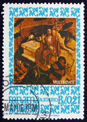 Postage stamp Panama 1967 The Arisen Christ, by Multscher