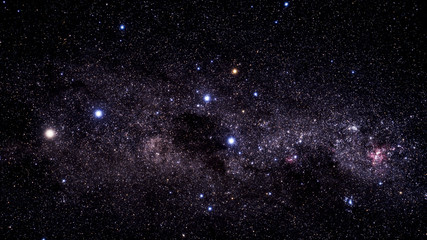 Stars, milky way. Elements of this image furnished by NASA