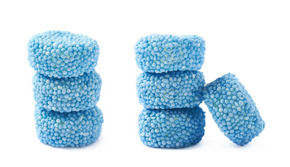 Gelatin based candy isolated