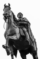 Statue des Herzoges Carl August in Weimar
