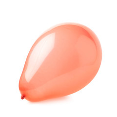 Inflated air balloon isolated