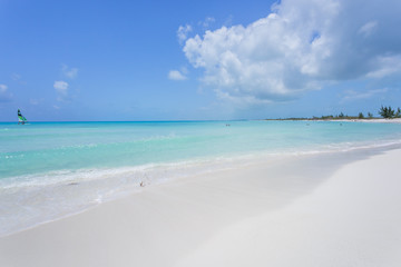 Tropical beach in Cayo Largo island