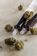 Essential oil made from medicinal cannabis
