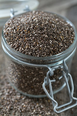 chia seeds in a bowl