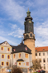 Obraz premium Weimarer Stadtschloss Turm