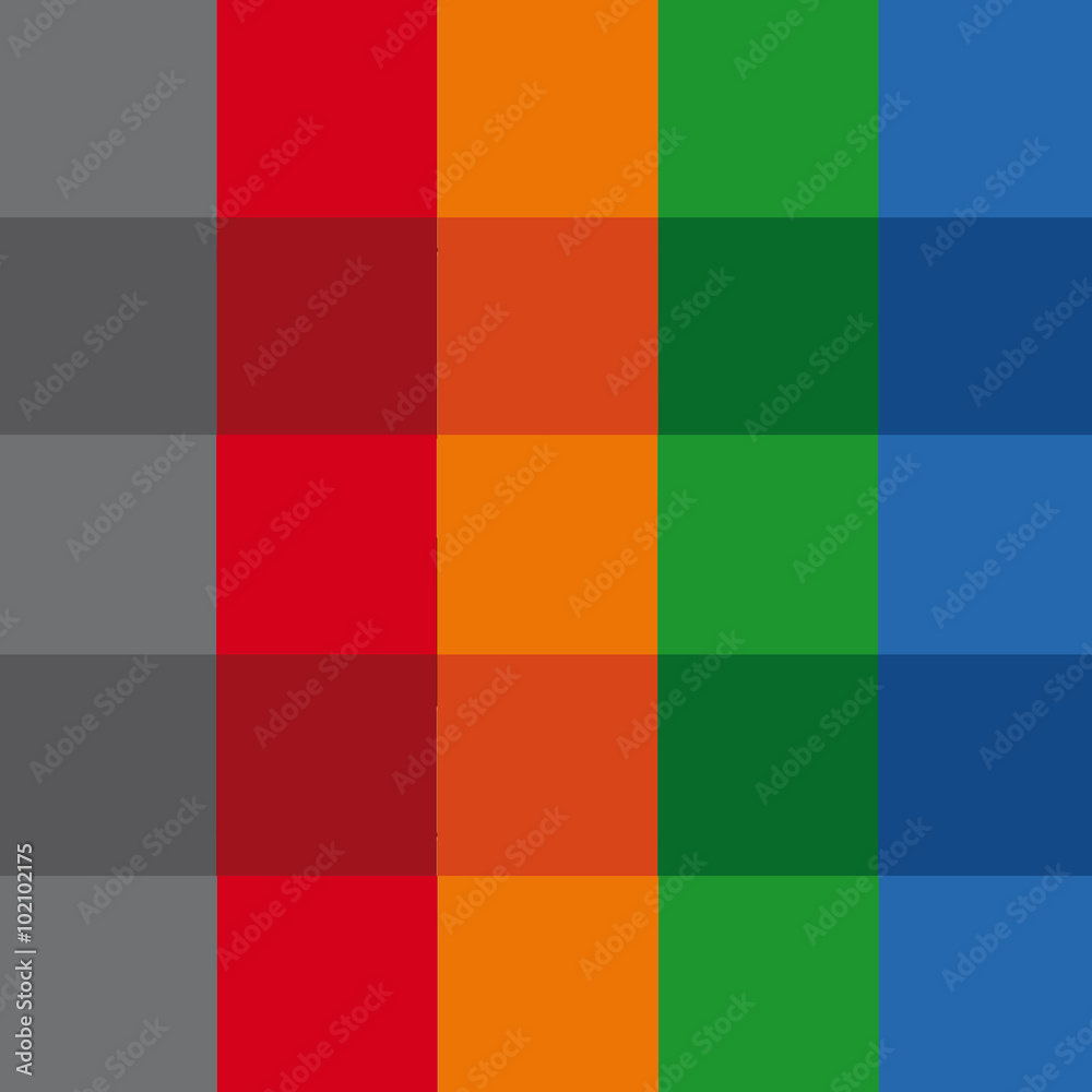 Canvas Prints colorful square vector background