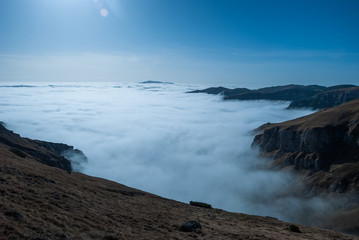 Fototapeta premium Carpathians clouds