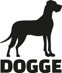 Great dane with german breed name