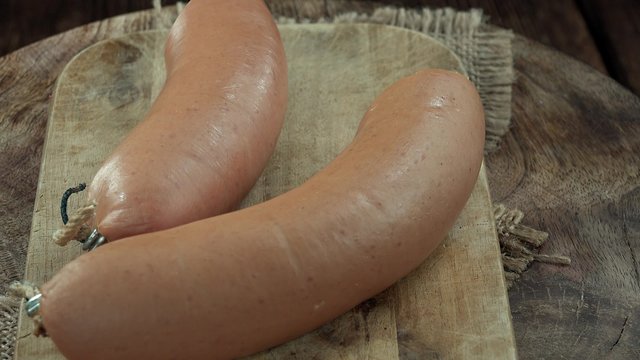 Portion of rotating Baloney as detailed 4k footage (not seamless loopable)