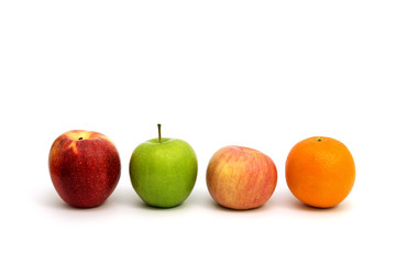 Fruits, isolated