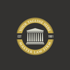 Law Firm logo,Law logo,Law office logo,Lawyer logo,vector logo template