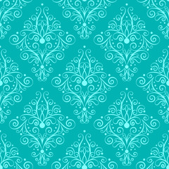 Curly seamless pattern