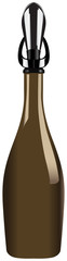 Wine bottle aerator
