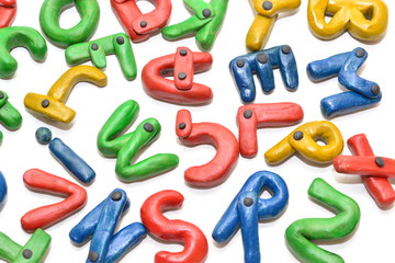 Красивый алфавит.