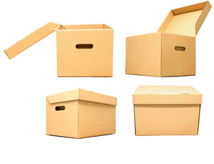 cardboard box for package object