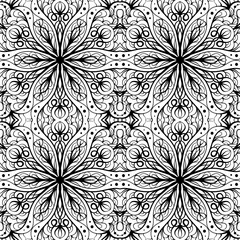 Fototapeta premium Ethnic decorative ornamental seamless pattern