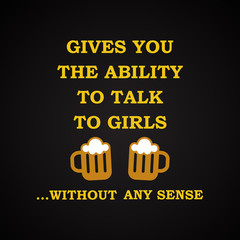 Ability -  funny inscription template