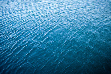 Sea water surface