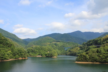 Fototapeta na wymiar 須賀川ダム