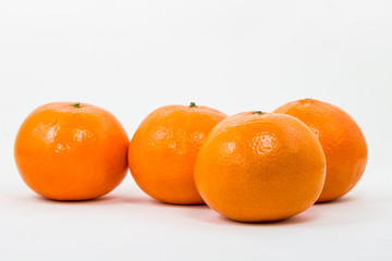 Orange Fruite on White