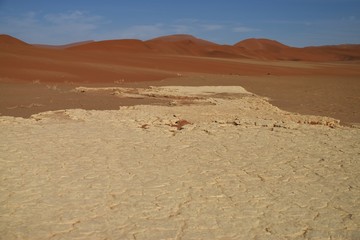 auf dem Weg zum Hiddenvlei im Namib-Naukluft- Park