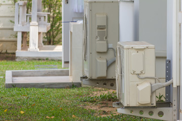 condenser part of air conditioner