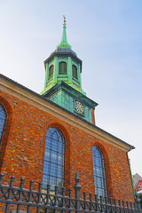 Fototapeta na wymiar Garrison Church in Copenhagen