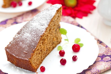 Cake with berries
