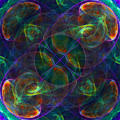 abstract fractal background