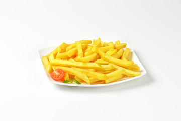portion of French fries