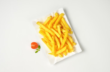 portion of French fries