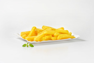 portion of French fries