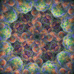 abstract fractal background