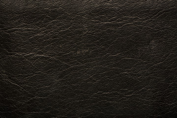Vintage black leather background