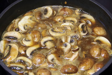 leckere Pilzpfanne