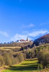 famous medieval Leuchtenburg near Kahla