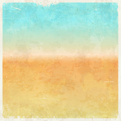 Vacation themed grungy background