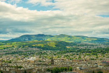 Fototapeta na wymiar Edinburgh Cityscape