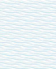seamless water wave  pattern vector background