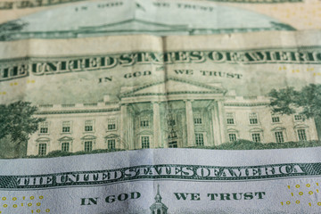 Money background - American dollars.