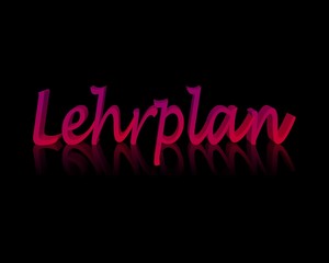 Lehrplan 3d wort